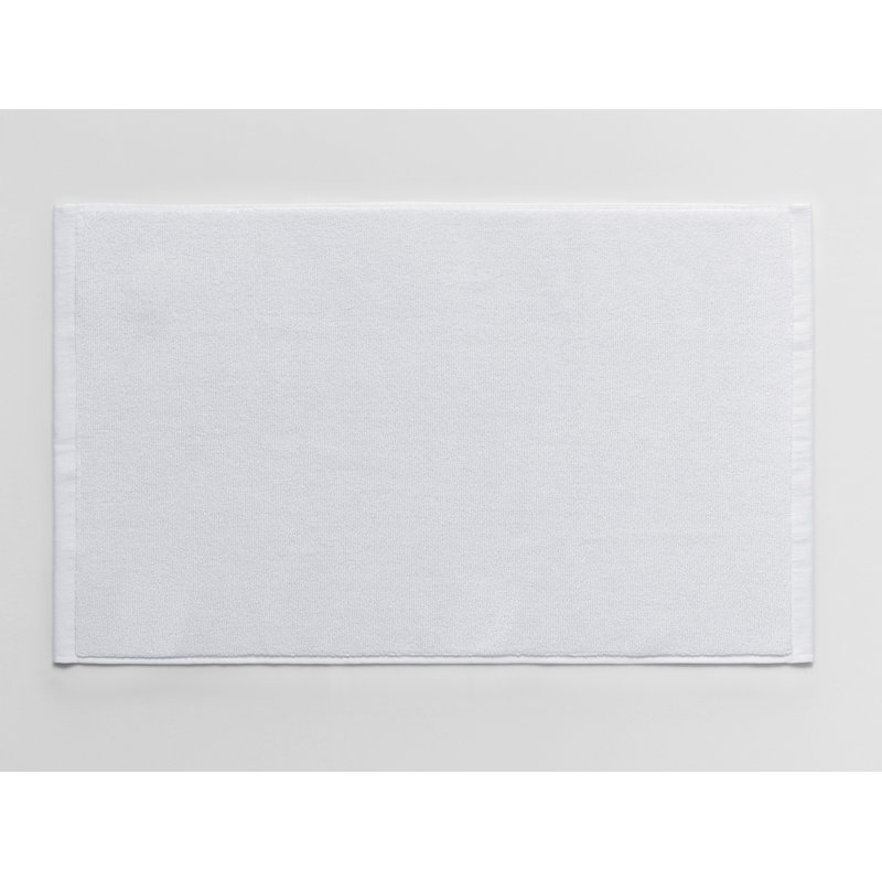 Classic Organic Bath Mat, Alpine White
