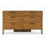 Commode 6 tiroirs Agardi - brun