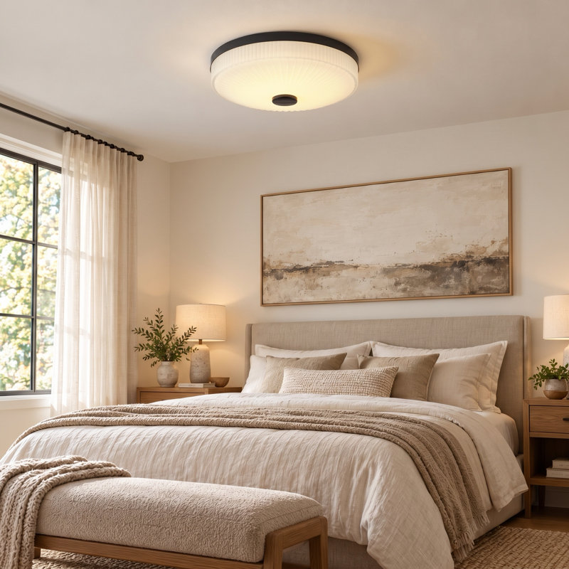 Glass Flush Mount