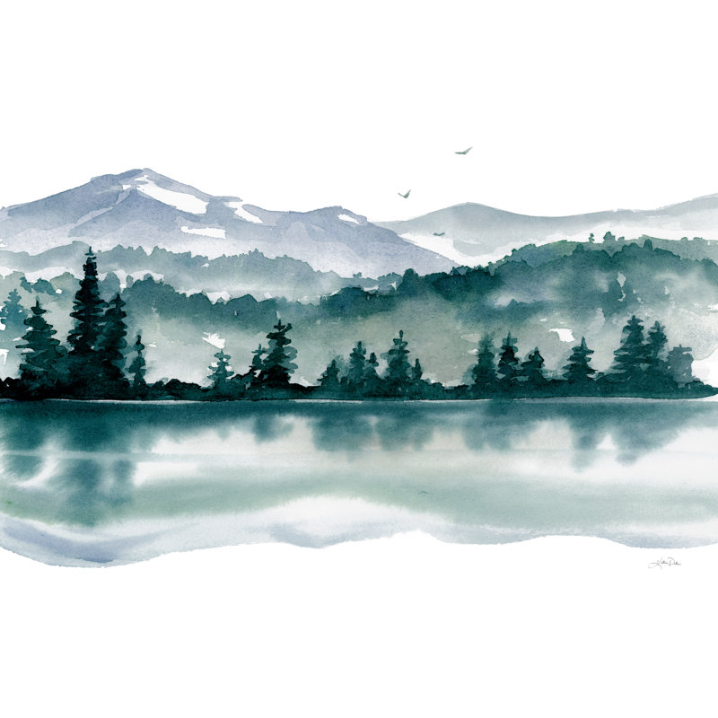 «Aydain Northwest I» sur toile par Katrina Pete, H 20 po x l 30 po