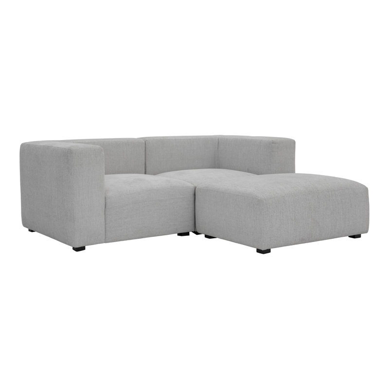 Canapé modulaire Romy Nook, Mélange de coton crème / mélange de lin / rayon