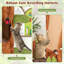 90.5'' Tall Multifunctional Cat Tree w/ Private Condos Sisal Covered Scratching Panel