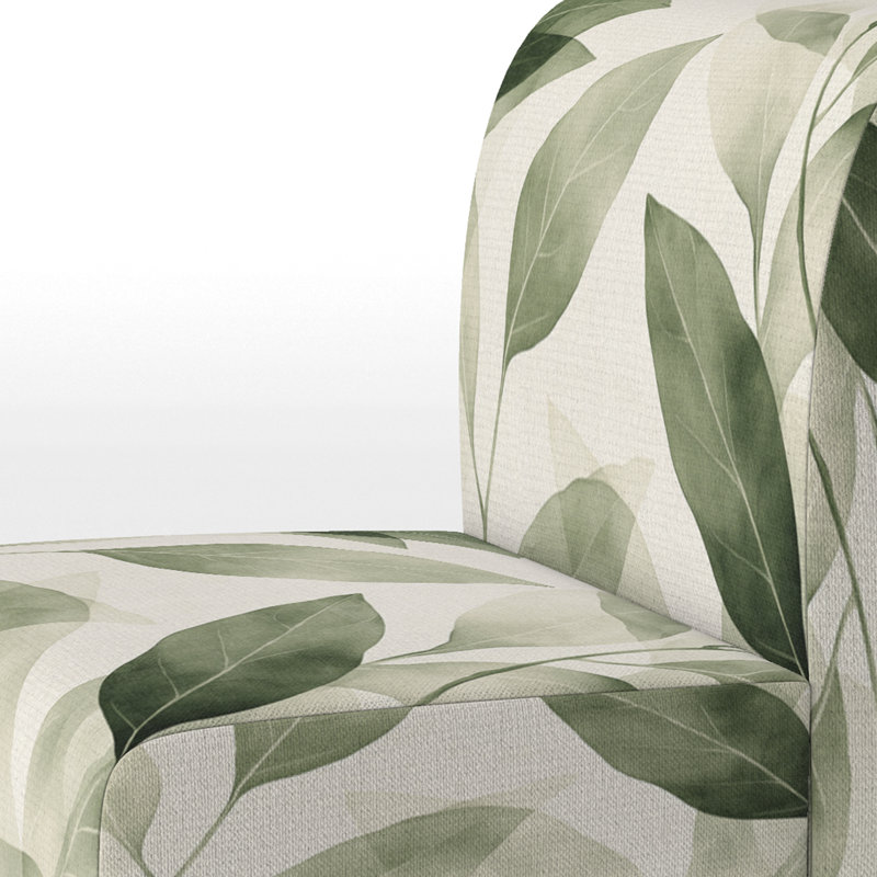 Fauteuil de chambre Leaves, Slipper Armless