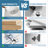 35.4'' Single Bathroom Vanity with Ceramic Top