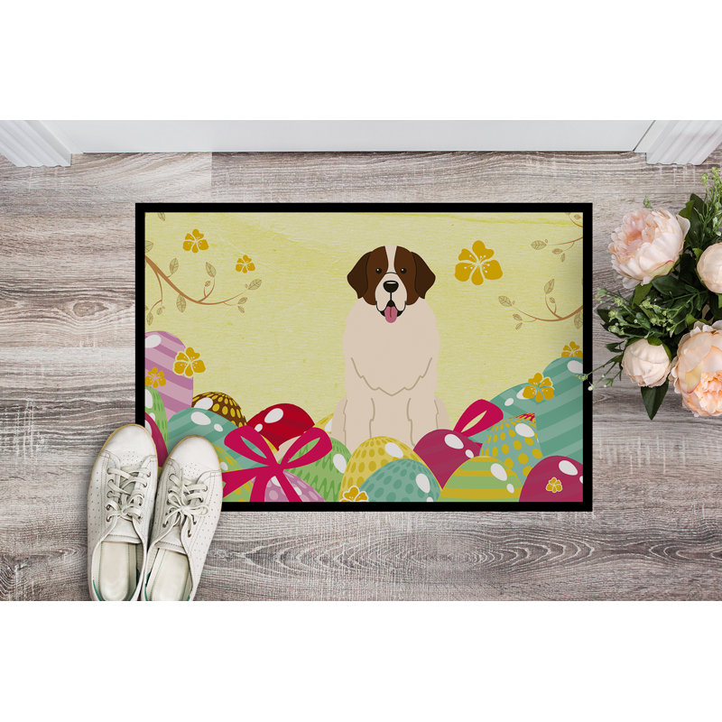 Non-Slip Easter Outdoor Doormat, 24" x 36"