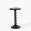 Isabel Spindle Round Black Drink Table