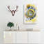 Yellow Spiral Staircase - Wrapped Canvas-56641786
