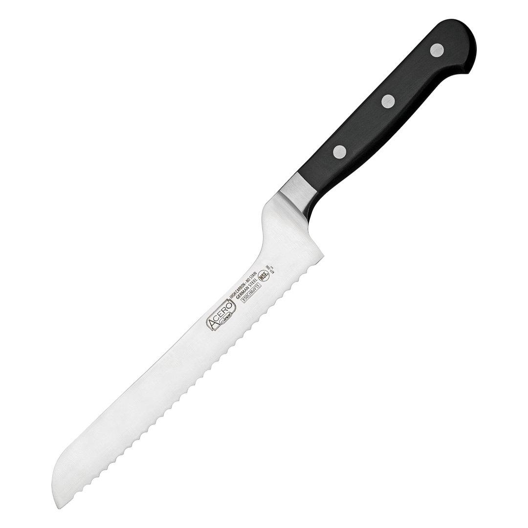 Winco 8'' Serrated Bread Knife Winco