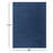 Crowe Handmade Wool Dark Blue Area Rug-21086731