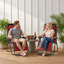 Très grand fauteuil rembourré zéro gravité, fauteuil inclinable pliable pour le patio, siège anti-gravité de 30 po de large avec porte-gobelet, support 400 lb-1976397301