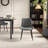 Upholstered Dining Chairs Mid Century Modern Leather Dining Room Chairs-206072179-226470495