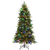 90' H Lighted Artificial Spruce Christmas Tree