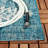 Courtyard Performance Floral Indoor/Outdoor Area Rug-1528196505