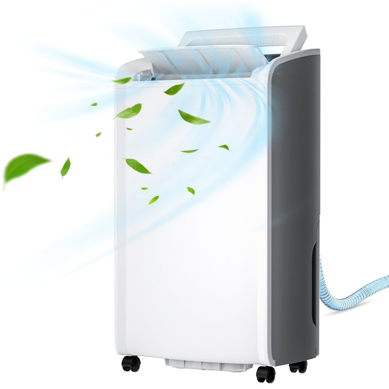 Déshumidificateur 70 chopines pour sous-sol et maison, 4500 Pi. Couverture, modes intelligents avec option de drainage continu