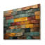 Boho Earth Element Stones Mosaic II - mosaïque bohème sur bois-367933722