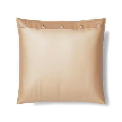 Silk Charmeuse French Knot Sham