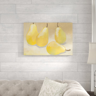 Pears III by Kathrine Lovell - Wrapped Canvas Painting