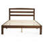 12 Inch Solid Wood Platform Bed Frame with Headboard, No Box Spring Needed and Easy Assembly-120380802-120380800