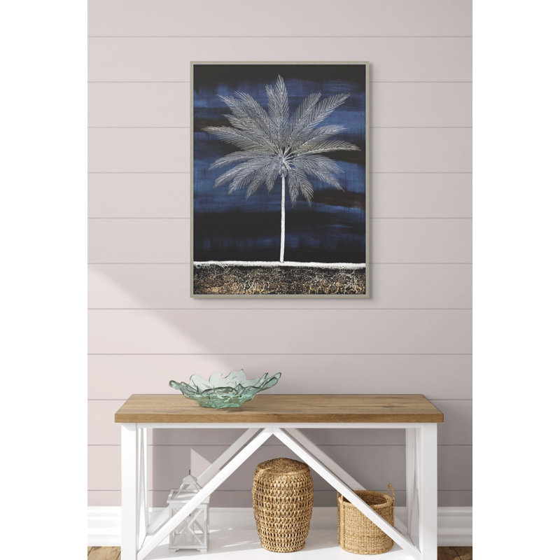 Nocturnal Palms 1 Print, 46.25" H x 35.25" W