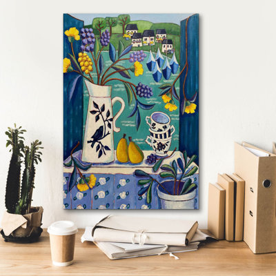 «Cottage by the Sea» par Holly Wojhan, art mural sur toile