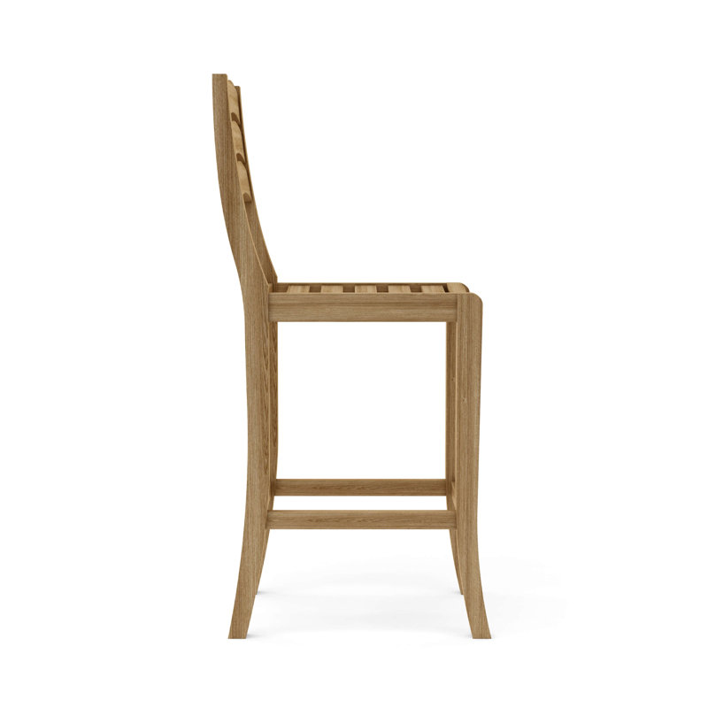 Mandalay Outdoor Teak Bar Stool