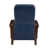 Cuir véritable bleu marine est en rupture de stock sélectionné