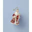 2025 Blown Glass Santa Ornament