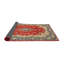 Tapis traditionnel rouge / bleu-1195897199