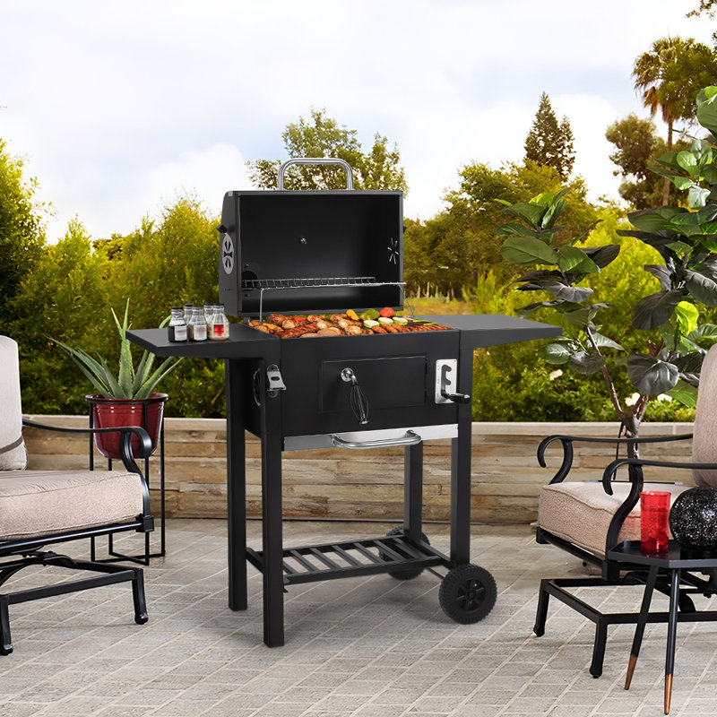 Dakota Fields Carmesa 62cm W Charcoal Grill