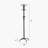 Black Metal Coat Rack