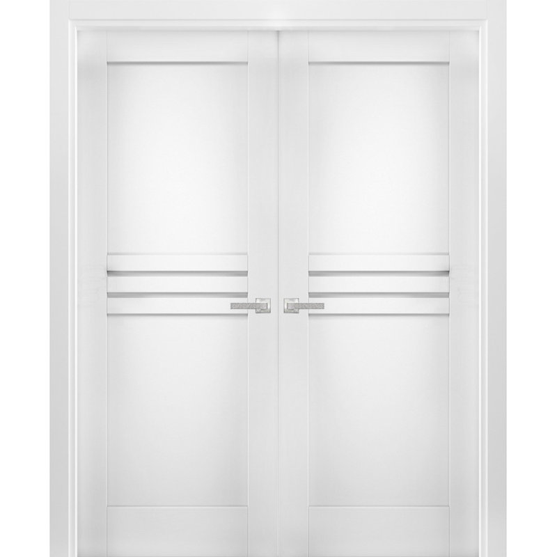 Portes en bois massif Mela, 56 po x 84 po