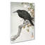 A Crow On The Blossom Tree by Ohara Koson - Wrapped Canvas Painting-55368221