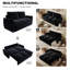 3 lits convertibles, velours de 70,9 po avec des pieds en métal, 21 coussins et une couverture en contreplaqué multifonctionnel,-1587021202-1587021203