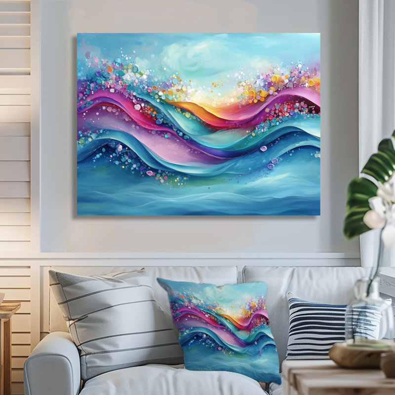 Linehan - Coastal Wall Art, Toile tendue, Ne s’applique pas, H 24 po x l 32 po