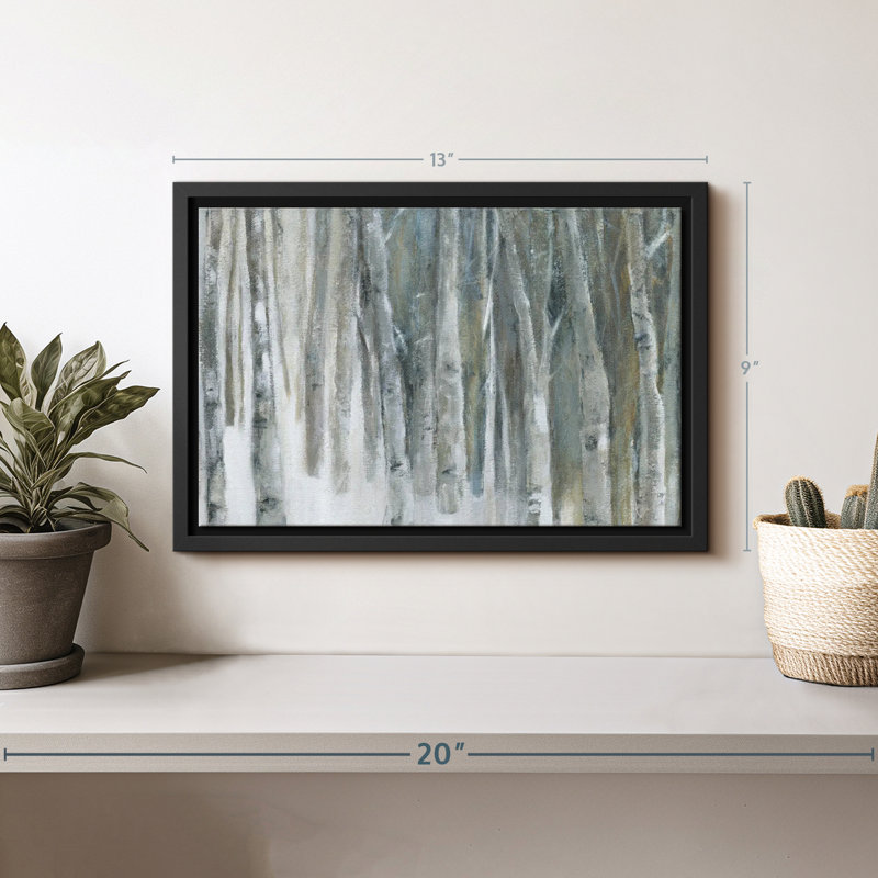 Impression sur toile Banff Birch Grove, H 9 po x l 13 po
