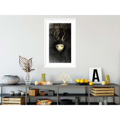«Meduse» par Odilon Redon, impression giclée sur cadre