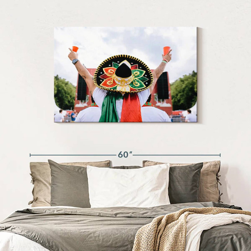 Les fans mexicains de Leisha se régalent, H 30 po x l 45 po