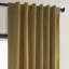 Rideaux en velours moelleux Matra pour chambre à coucher ‑ rideaux obscurcissants pour les fenêtres de salon, panneau simple-1636876331-1630843105