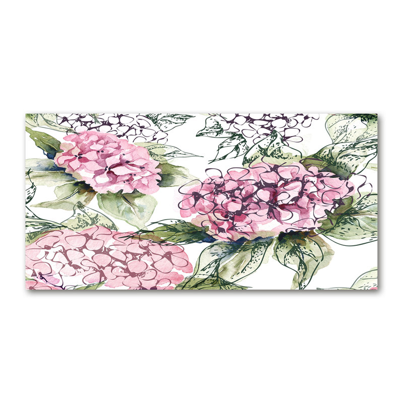 Hydrangea - No Frame Print on Canvas