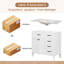 36"Modern Bathroom Vanity with Ceramic Sink, Soft-Close Drawers, Water-Resistant Solid Wood Frame - CARB Certified-1060087856