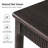 Waynesville Modern 72'' W Fluted Solid Wood Dining Table with Built-In Storage Drawers-349031473