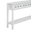 Console Ashay, table d'entrée, table de couloir de 60 po de long avec deux tiroirs de taille différente et tablette inférieure-251366386