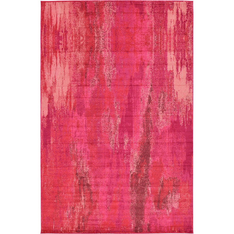 Meadow Abstract Indoor Rug, Rectangle 5' x 8'