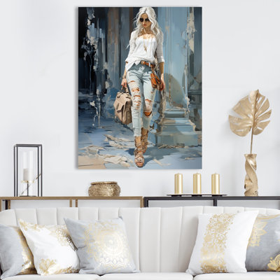 " In Style Woman Denim Elegance IV "