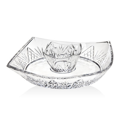 Godinger Dublin New Chip and Dip Tray