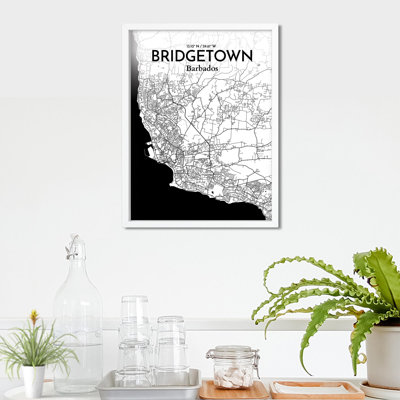 «Bridgetown City Map», impression