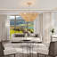 Lustre moderne ajustable tissé en chanvre Boho pour les espaces de vie