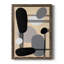 «Interconnected Shapes I», art mural mat et encadré sous verre acrylique, grand salon-98029454-98029457-98028831