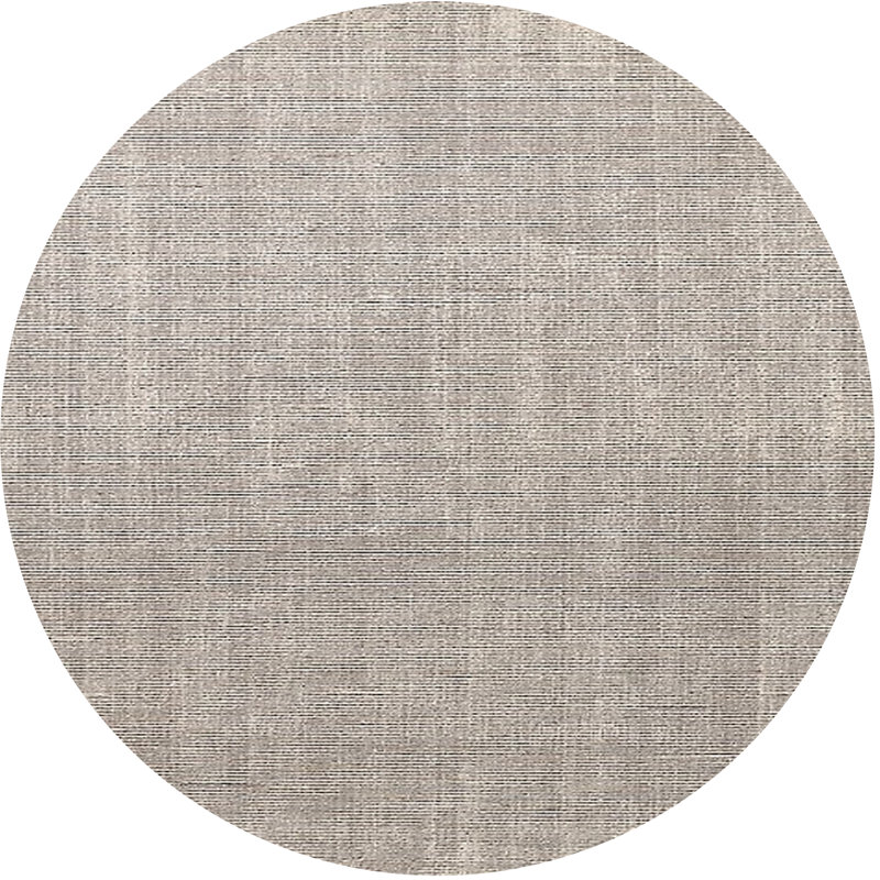 Tapis beige Oconee, Rond 8 pi