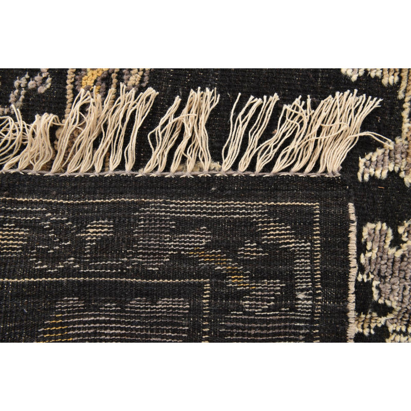 Jose Black Rug